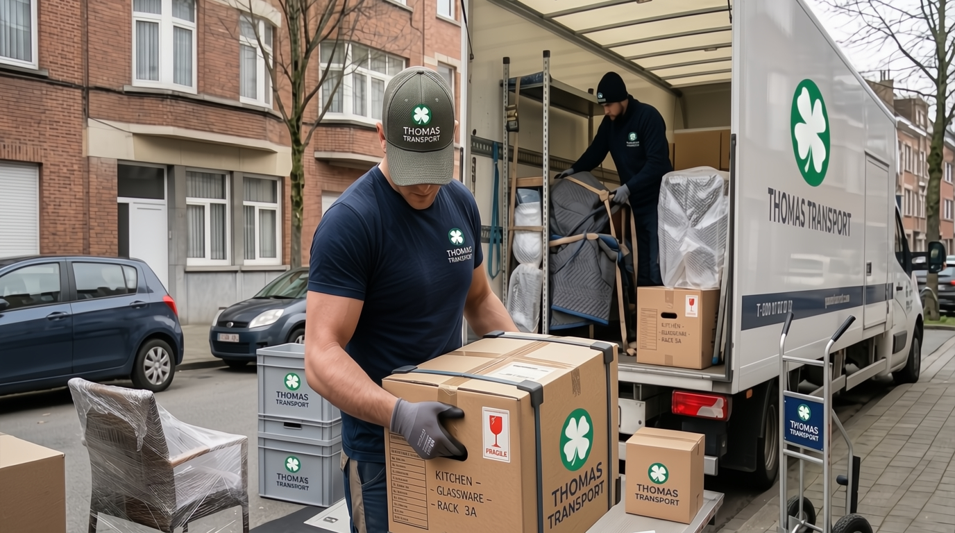 Moving service Belgium Europe